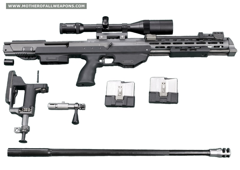 DSR-1 disassembled, main parts